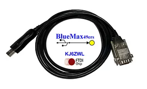 FTDI USB DB-9 Male Serial RS232 Adapter Cable Metal Hood Windows MAC Linux ST-9M - Picture 1 of 3