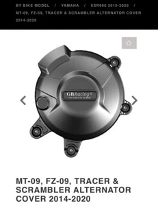 GB Racing Mt-09 / Tracer 2014-2020 Lichtmaschinenabdeckung  - Bild 1 von 1