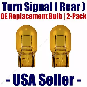 Rear Turn Signal/Blinker Light Bulb 2-pk Fits Listed Volkswagen Vehicles 7440NA - Picture 1 of 1