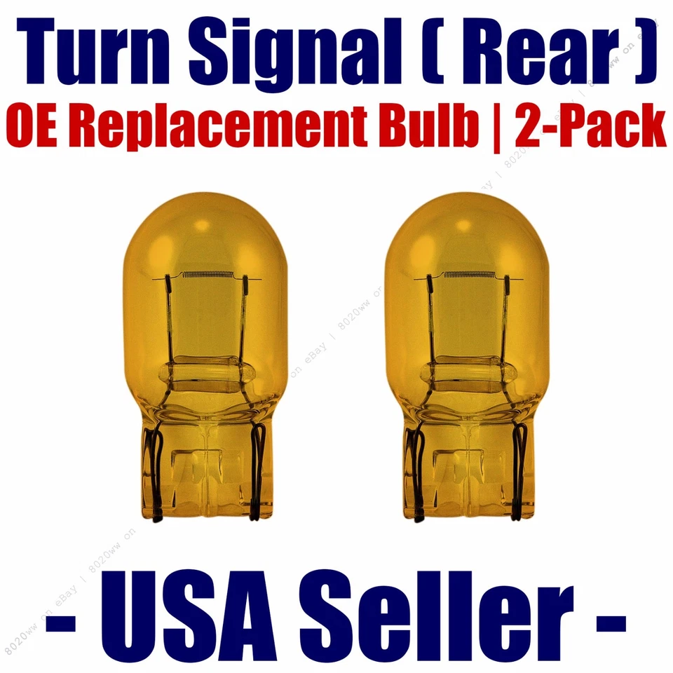 Rear Turn Signal/Blinker Light Bulb 2-pack Fits Listed Subaru Vehicles - 7440NA - Image 1 of 1