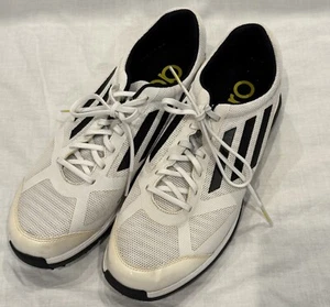 Adidas Adizero Tour Sprint Web Golf Shoes Men’s Size 10 Black/White Turf Cleat - Picture 1 of 11