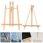 Foldable Wooden Easel Stand with Cell Phone Holder for Art Display-DS