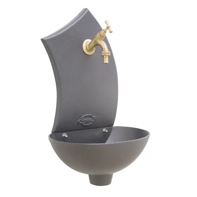 Fontana a muro Pinta per parete casa giardino terrazzo scegli rubinetto - Immagine 1 di 4