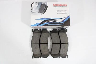 Pastillas de freno traseras de cerámica Asianautos para Chevrolet Silverado 1500 HD Classic 2007 Foto 1 de 3