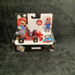 The Super Mario Bros Movie 2.5 Inch Actionfigur mit Racer - Mario - NEU - Bild 1 von 6