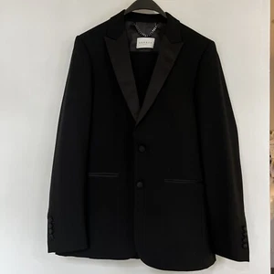 Smoking, Tuxedo oder Dinnerjacket Sandro Paris schwarz Herren Gr. 48 totschick - Bild 1 von 14