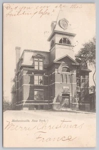 Mechanicville High School in Mechanicville New York NY c1905 Postkarte - Bild 1 von 2
