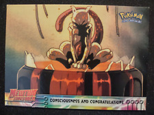 Pokémon Topps Mewtwo Strikes Back: Consc. & Congrats. #3 Non Holo NM/LP!