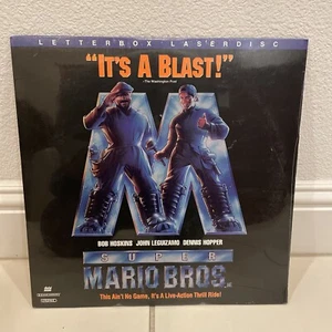 RARE Super Mario Bros (1993) Letterbox LaserDisc - Factory Sealed - Picture 1 of 11