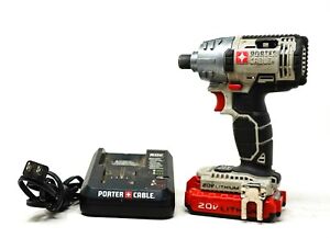 Porter Cable [PCC640] 20V 1/4" Cordless Impact Driver + 1.5AH Battery & Charger