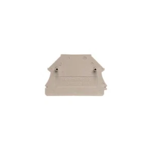 2pcs WEIDMULLER WAP WDU2.5N/4N 1060000000 End Plate Terminals Dark Beige New ✦KD - Picture 1 of 4