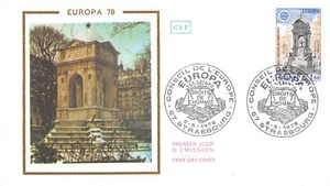 Sobre FDC Francia Consejo Europa 1978 Estrasburgo n1 - Imagen 1 de 1