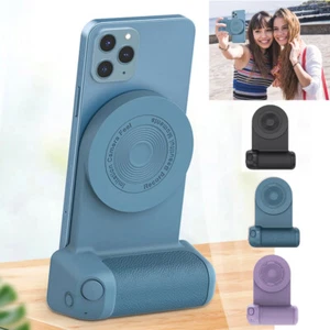 Neu Bluetooth Telefon Kamera Auslöser Handgriff magnetische Halterung für Handy - Bild 1 von 15