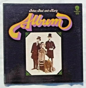 The Peter Paul & Mary Album 1966 Warner Bros. W-1648 Pitman 1-G/1-G Pressing G+ - Imagen 1 de 12
