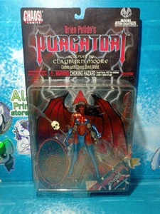 Vintage 1997 Brian Pulido’s Purgatori - Modellino Metallizzato - Chaos Comics Nuovo con scatola - Foto 1 di 3