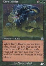 4x Kavu Howler MTG Apocalypse NM Magic Regular