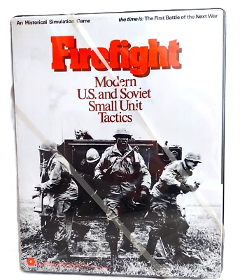 SPI FIREFIGHT US & SOVIET SMALL UNIT TACTICS WAR GAME '76 Complete Tray Flatpack - Image 1 of 4