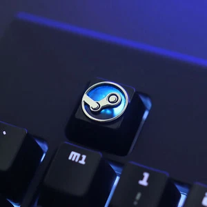 Aluminium Alloy Keycap Mechanical Keyboard For Steam Platform Game Accessories - Picture 1 of 3