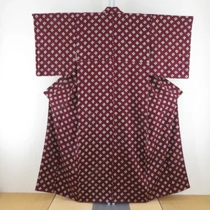 Kimono Komon seda pedicel marrón 61,0 pulgadas para mujer - Imagen 1 de 12