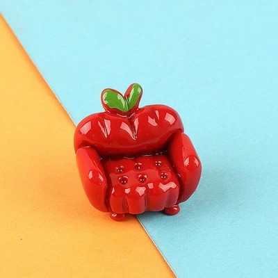  12 pezzi in miniatura in resina divano cartone animato frutta divano ciondoli - Immagine 1 di 4