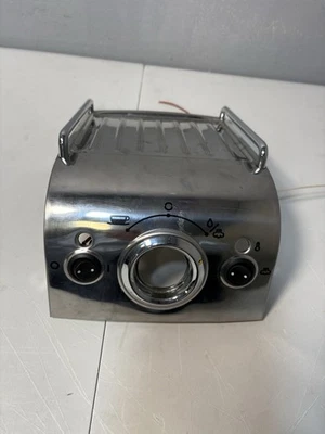 Cafetera Dualit DCM1. Panel frontal, placa caliente y cableado solamente. Cromo. Parte.  Foto 1 de 4