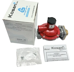 988HP-05 Cavagna Kosan 1. Stufe Propanregler Auslass 1/2" NPT Einlass, 10 PSI - Bild 1 von 12