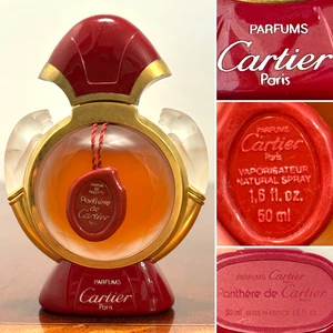 New PANTHERE de CARTIER Parfum de Toilette Spray 1.6 oz/50 mL Crystal Bottle - Picture 1 of 14