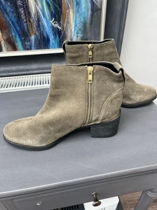 Stivaletti River Island beige marrone taglia 7 nuovi con etichetta - Foto 1 di 5