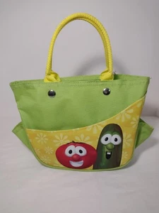 Borsa Veggie Tales solo senza attrezzi o contenuti Bob & Larry tasche esterne con etichetta - Foto 1 di 12
