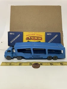 Vintage Original Matchbox Lesney Accessory Pack A-2 Bedford Car Transporter - Picture 1 of 23