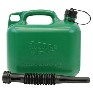 Petrol Jerry Can Unleaded 5L Emergency Fuel Can & Funnel Vehicle Breakdown Car - Picture 1 of 5