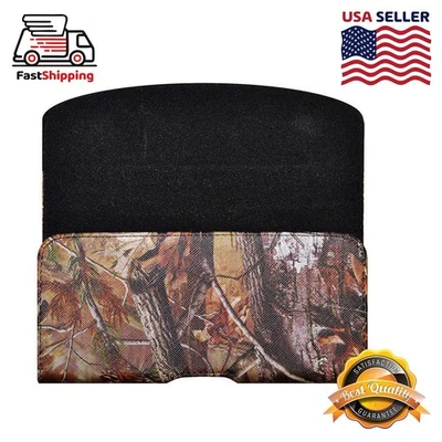 Protective Horizontal PU Leather Camo Pouch Case Cover for iPhone 6 6s 7 7s 8 - Image 1 of 4