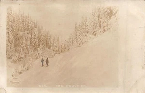 NORGE Norwegen - Fra Bomveien - Landskapet under snøen - Publ. H. Abel - Bild 1 von 2