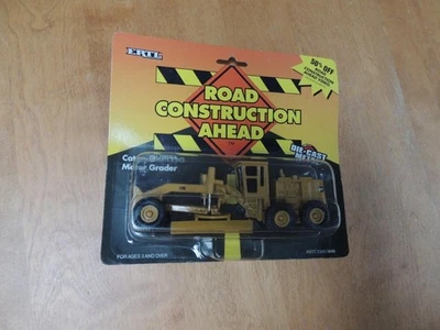 Vintage 1994 ERTL Caterpillar Motor Grader 12G Road Construction 1/64 MIP NEW - Image 1 of 4