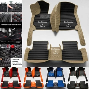 For Bentley Car Floor Mats Liner Front & Rear Waterproof Custom Auto Foot Pads - Foto 1 di 23
