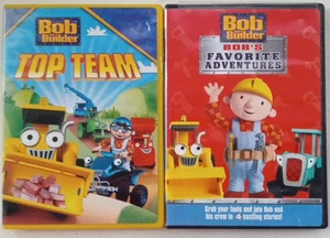 Bob's Favorite Adventures, 4 exciting stories & Top Team, 2 Bob The Builder DVDs - Picture 1 of 14