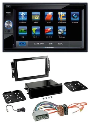 Blaupunkt SD Bluetooth 2DIN MP3 USB AUX Autoradio für Chrysler 300C Dodge Calibe - Bild 1 von 4