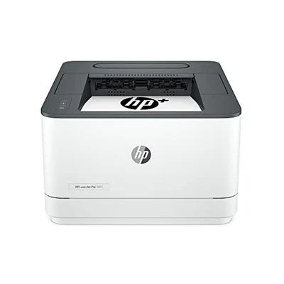 HP LaserJet Pro 3001dwe Wireless Black & White Printer with HP+ - White/Gray - Image 1 of 4