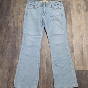 Vintage Levi's 518 Jeans Women's Size 13L Superlow Bootcut Light Wash - Picture 1 of 8