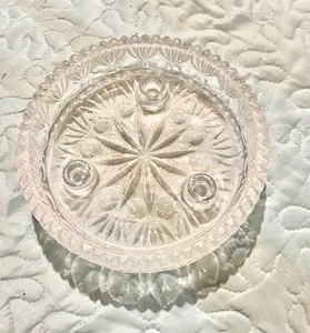 Unbranded 6 Inch GLASS CANDLE HOLDER CENTERPIECE - Picture 1 of 1