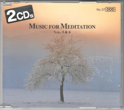 MUSIC FOR MEDITATION VOL 3 & 4– 2 CDs  (1993) CHOPIN REGER DEBUSSY STRAVINSKY ++ - Image 1 of 2