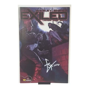 The Exiled #1 Wesley Snipes Aaron Bartling Variant Signed by Eskivo - Picture 1 of 3