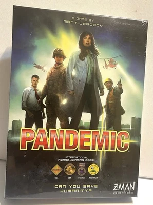 ПАНДЕМИЯ настольная игра Z-Man игры - ZM7101 NIB - Изображение 1 из 3