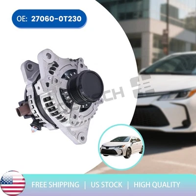 Alternator For Toyota Corolla 1.8L 2014 2015 2016 2017 2018 11693 AVA0182 115A - Image 1 of 4