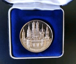 Silber 1000 Medaille München 1983 MŪNCHEN AD 1158 - 1983 Im Original Leder -Etui - Bild 1 von 6