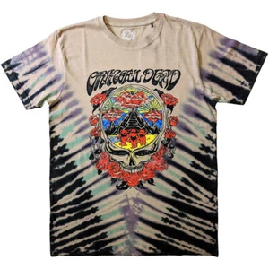 Grateful Dead - Eye Clouds - Sand - Dye. Wash t-shirt - Picture 1 of 1