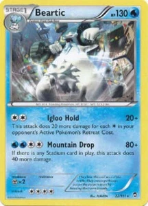 Beartic 22/111 - Pokemon XY Furious Fists Card - Picture 1 of 1