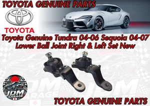 Toyota Genuine Tundra 04-06 Sequoia 04-07 Lower Ball Joint Right & Left Set New - Picture 1 of 4