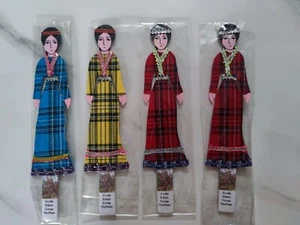 1pc of Handmade Vietnamese Ethnic Bookmarks Paper Art - Imagen 1 de 3