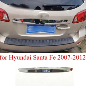 1PC ABS Chrome Rear Tailgate Trunk Lid Strip Trim for Hyundai Santa Fe 2007-2012 - Foto 1 di 5